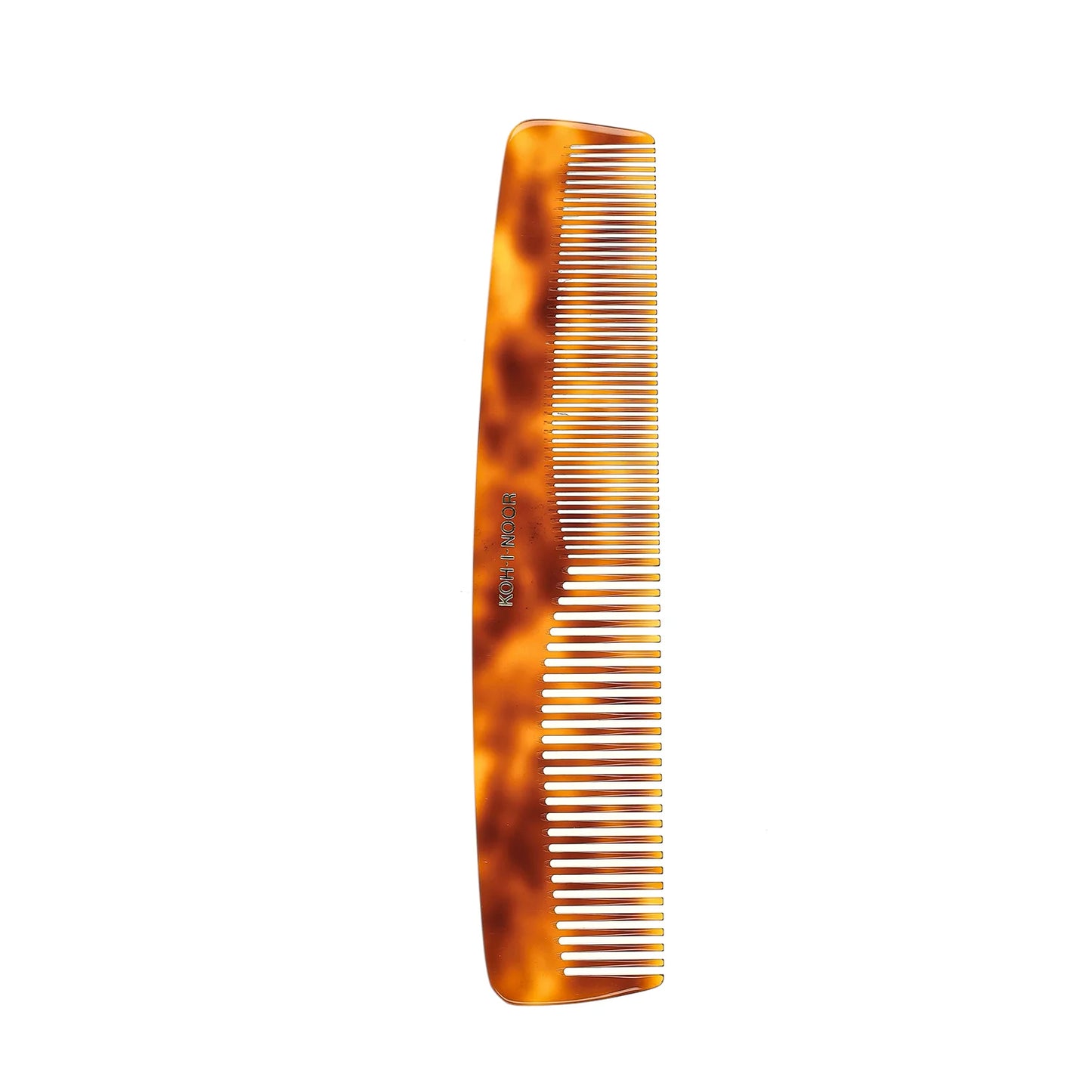 Tortoiseshell Wide and Close Spread Teeth Comb (18.5 x 3.5 cm)