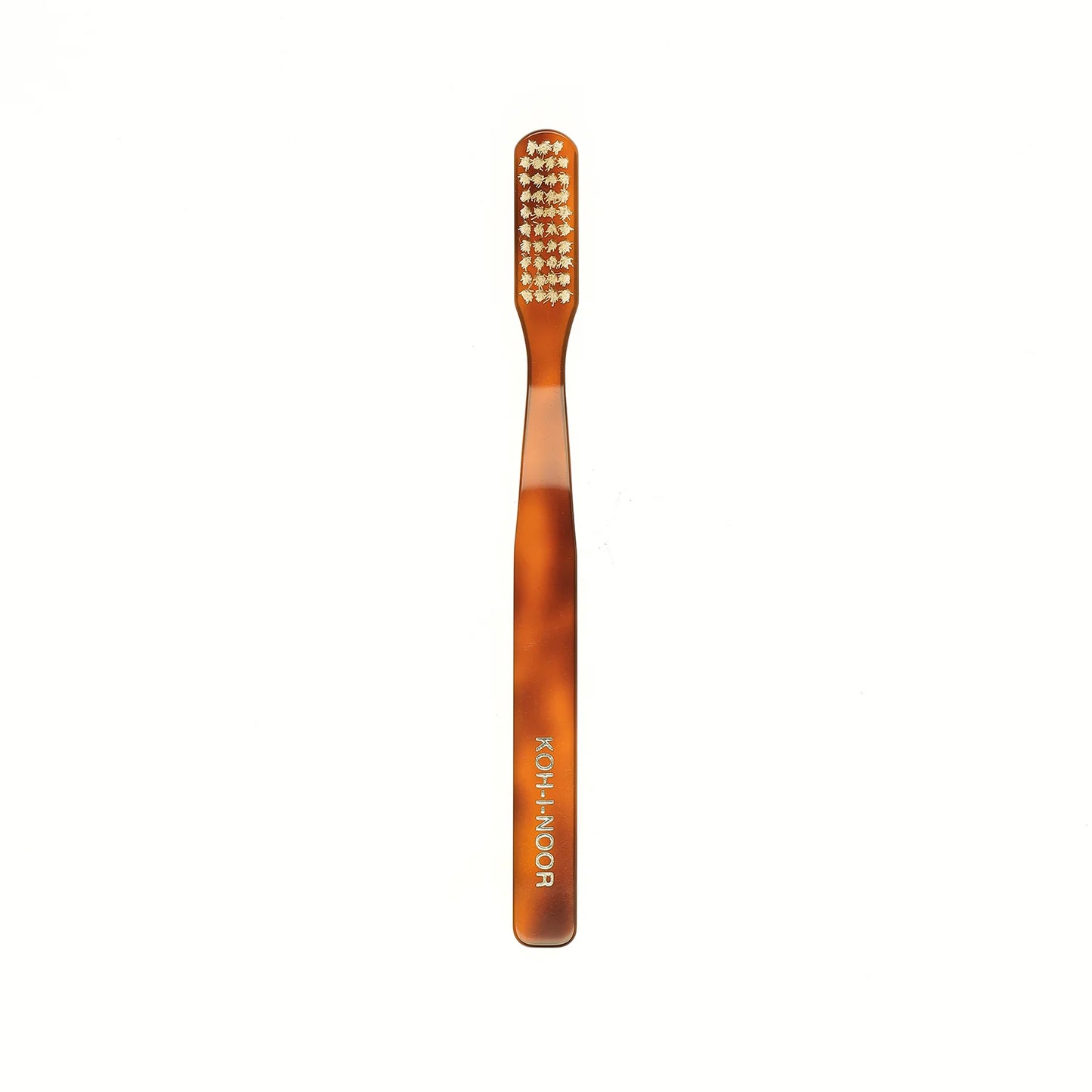 Tortoiseshell Toothbrush Medium Natural Bristles Big Head