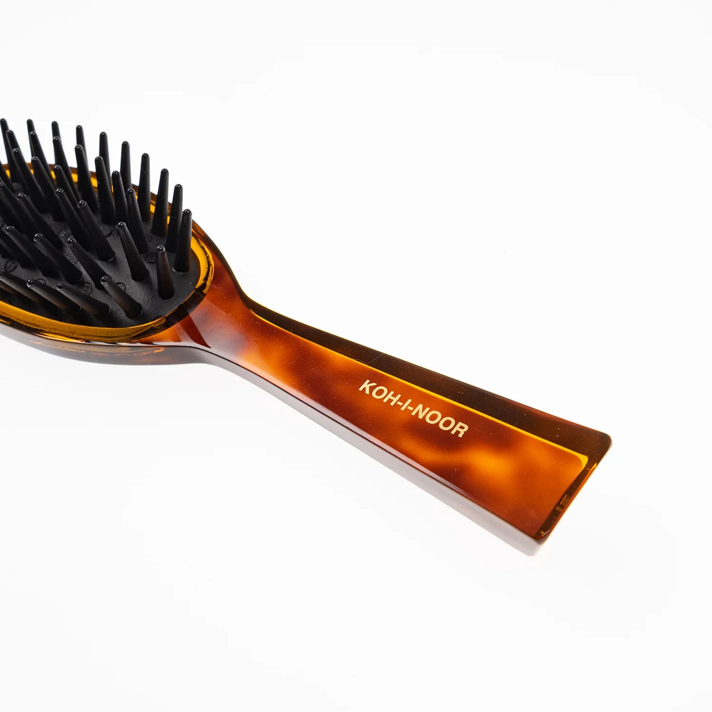 Tortoiseshell Pneumatic Detangling Hair Brush Conika with Rubber Pins