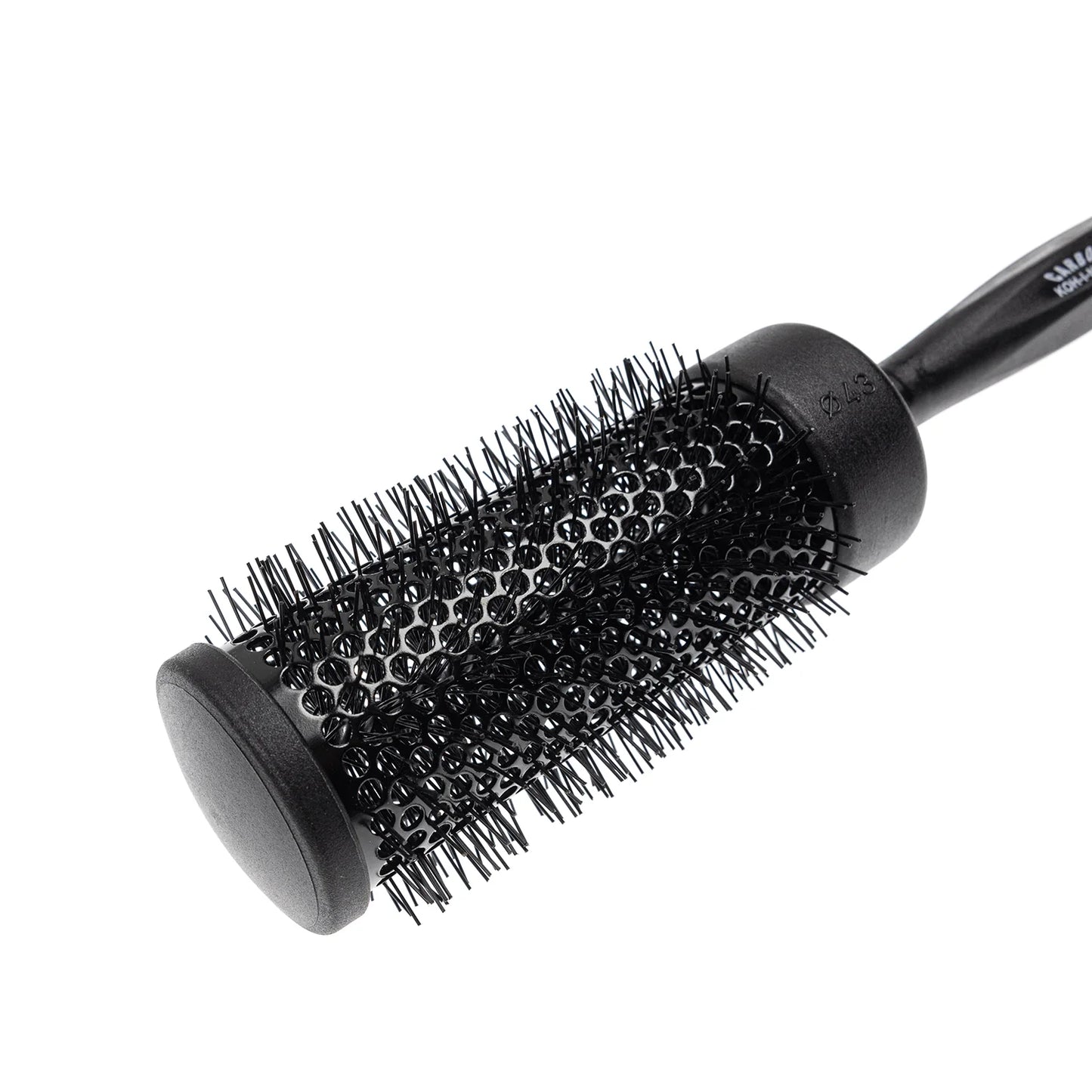 Professional Heat Resistant Brush Large, Carbon and Nylon