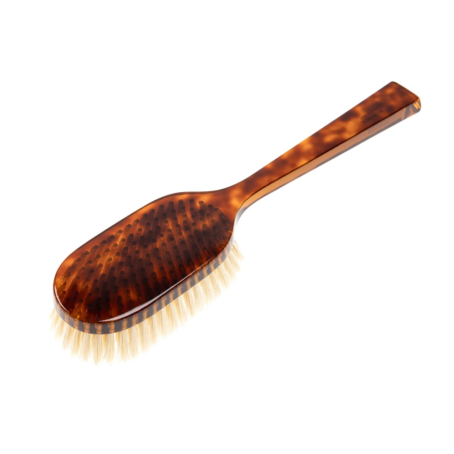 Tortoiseshell Whitened Natural Soft Bristle Bath Brush