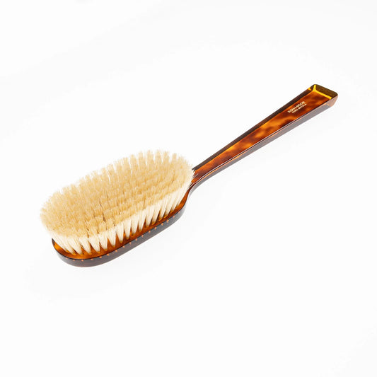 Tortoiseshell Whitened Natural Soft Bristle Bath Brush