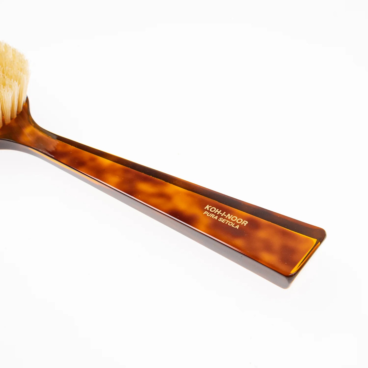 Tortoiseshell Whitened Natural Soft Bristle Bath Brush