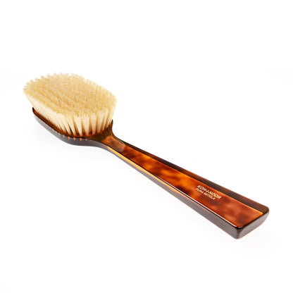 Tortoiseshell Whitened Natural Soft Bristle Bath Brush