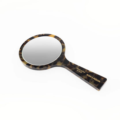 Luxury Flat Mirror with Handle HAVANA GREEN