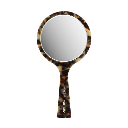 Luxury Flat Mirror with Handle HAVANA GREEN