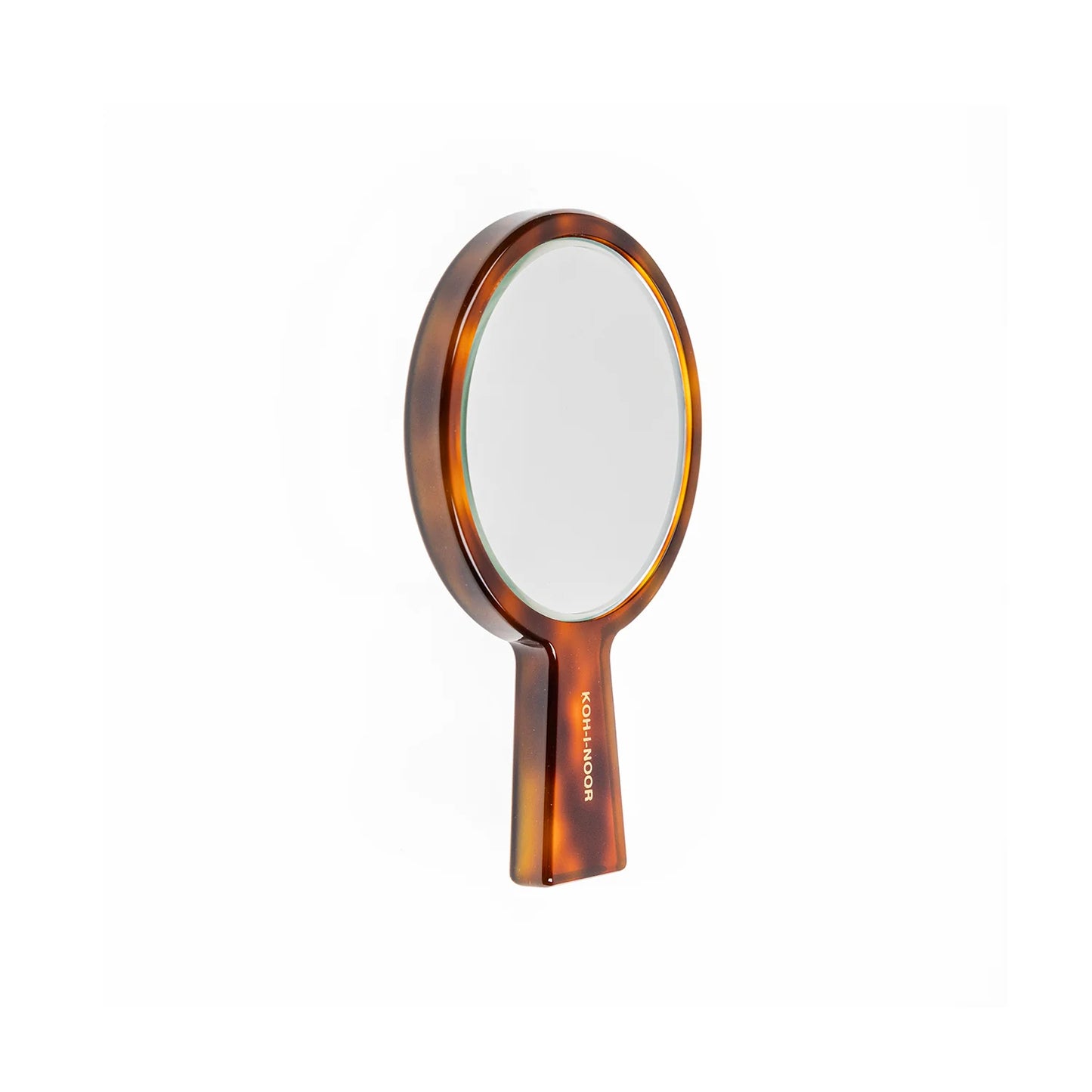 Tortoiseshell Pocket Mirror Flat With Pouch