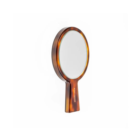 Tortoiseshell Pocket Mirror Flat With Pouch