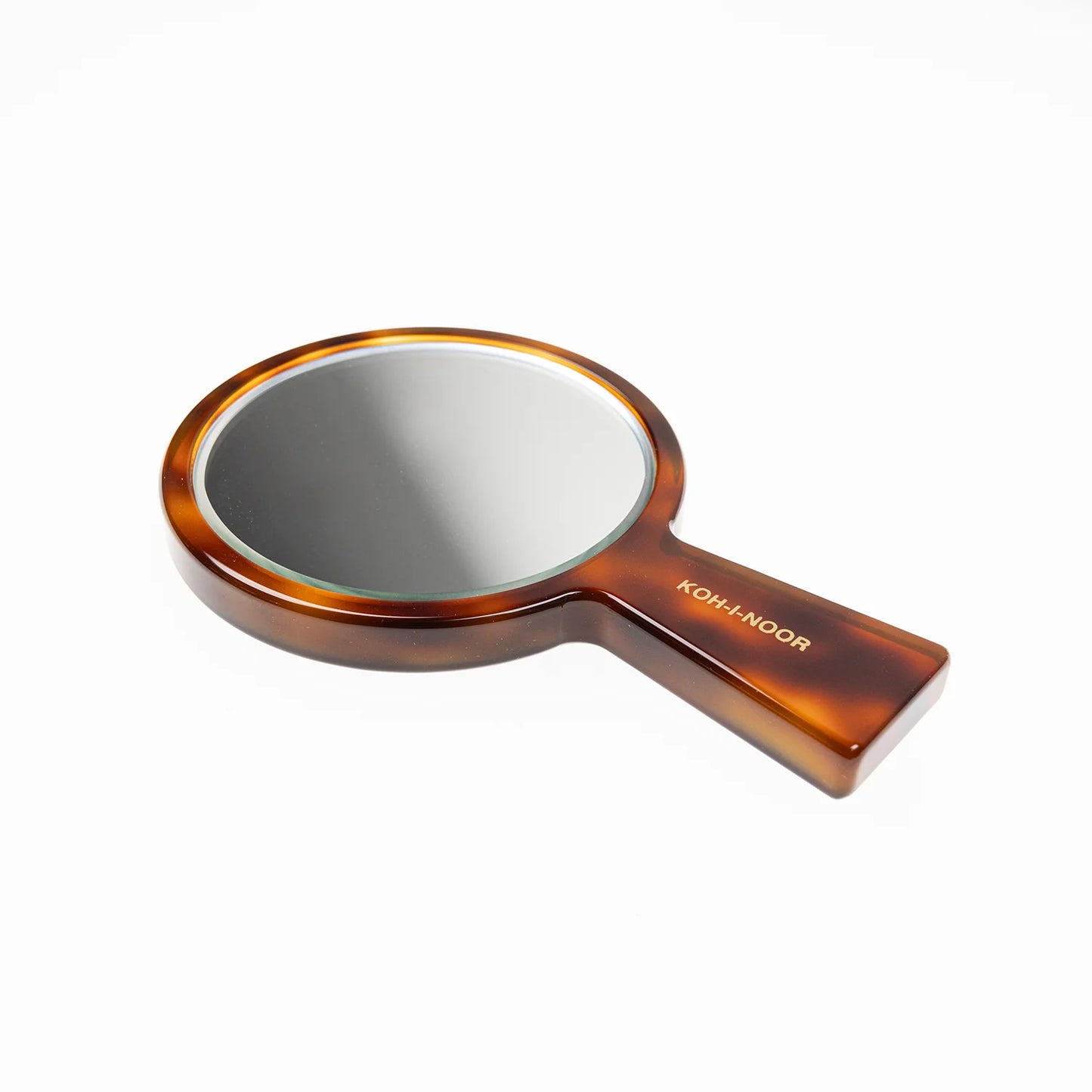 Tortoiseshell Pocket Mirror Flat With Pouch