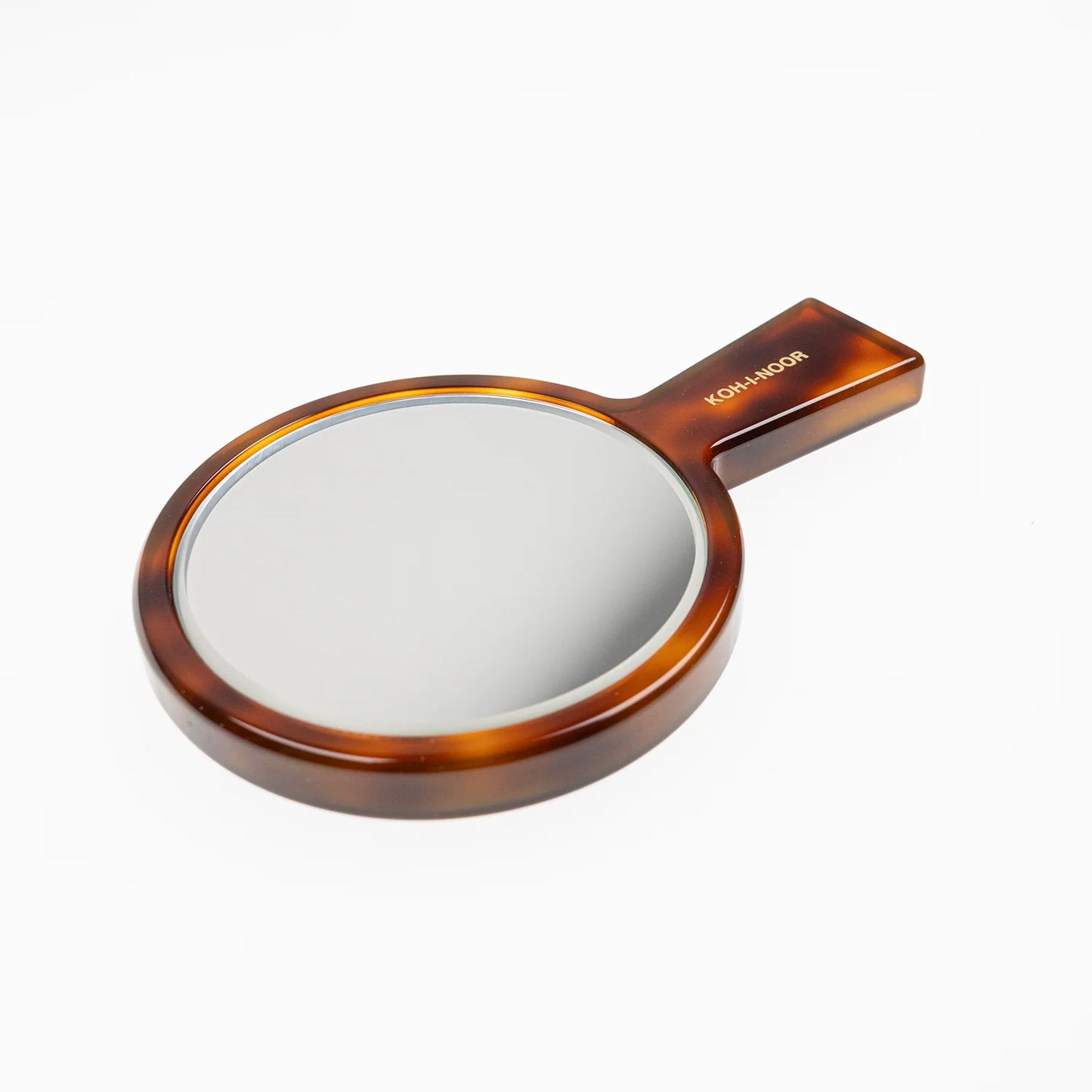 Tortoiseshell Pocket Mirror Flat With Pouch