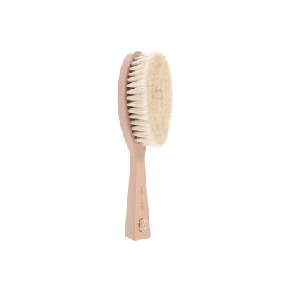 Pastel Baby Hair Brush with Goat Bristles PINK