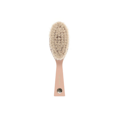 Pastel Baby Hair Brush with Goat Bristles PINK