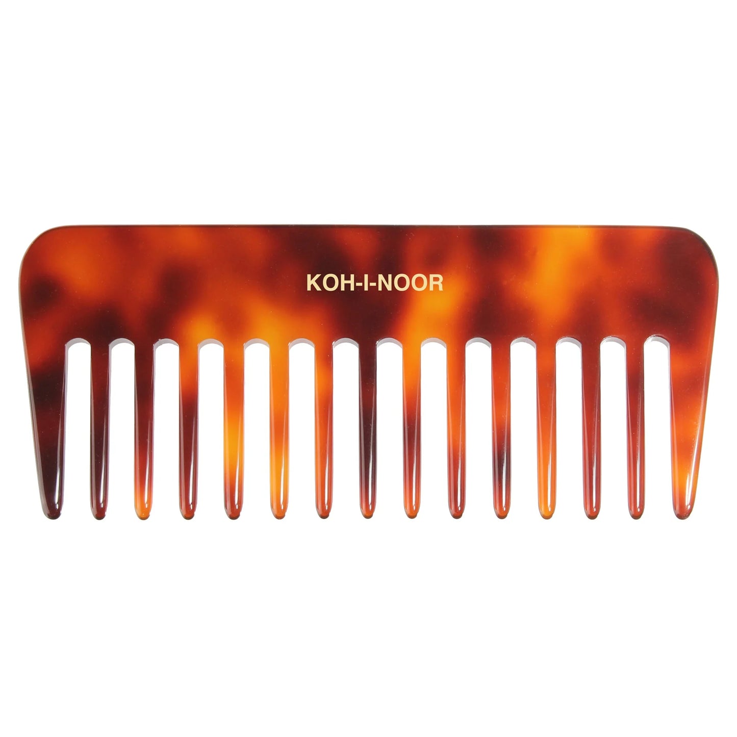 Tortoiseshell Extra Wide Spread Teeth Comb (11.5 x 5 cm)