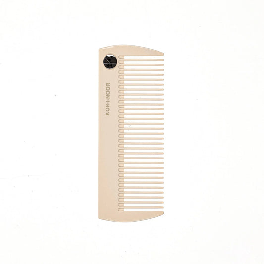 Pastel Wide Teeth Comb IVORY