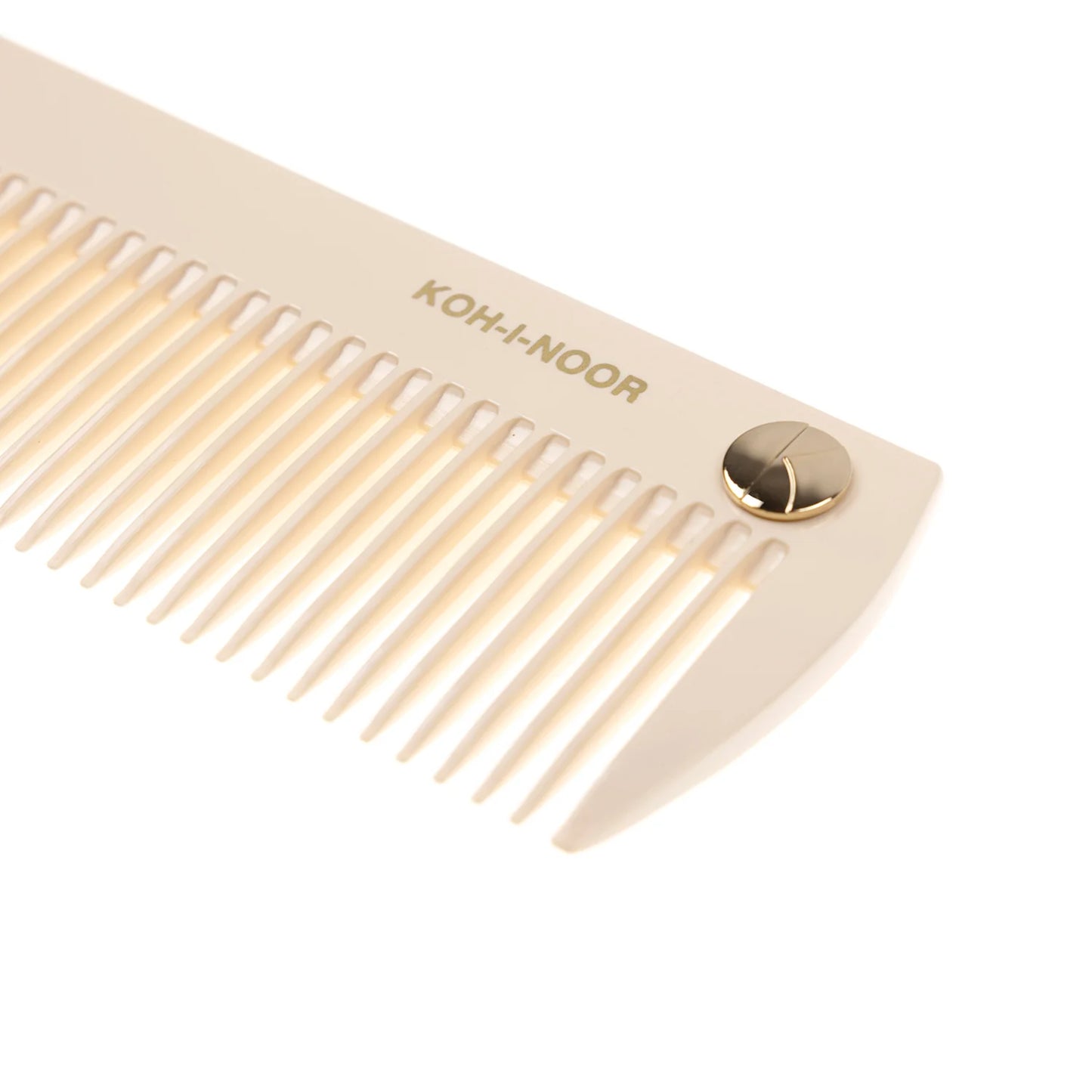 Pastel Wide Teeth Comb IVORY