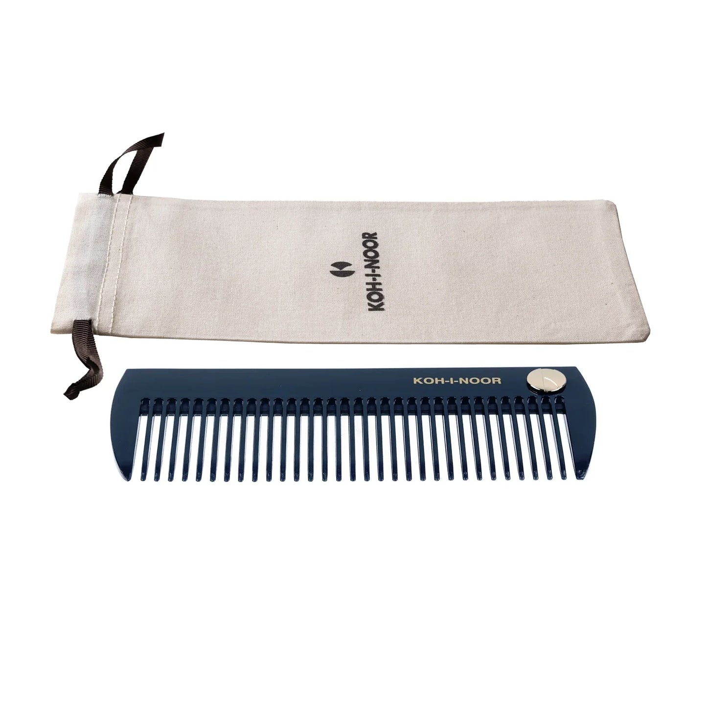 Pastel Wide Teeth Comb BLUE