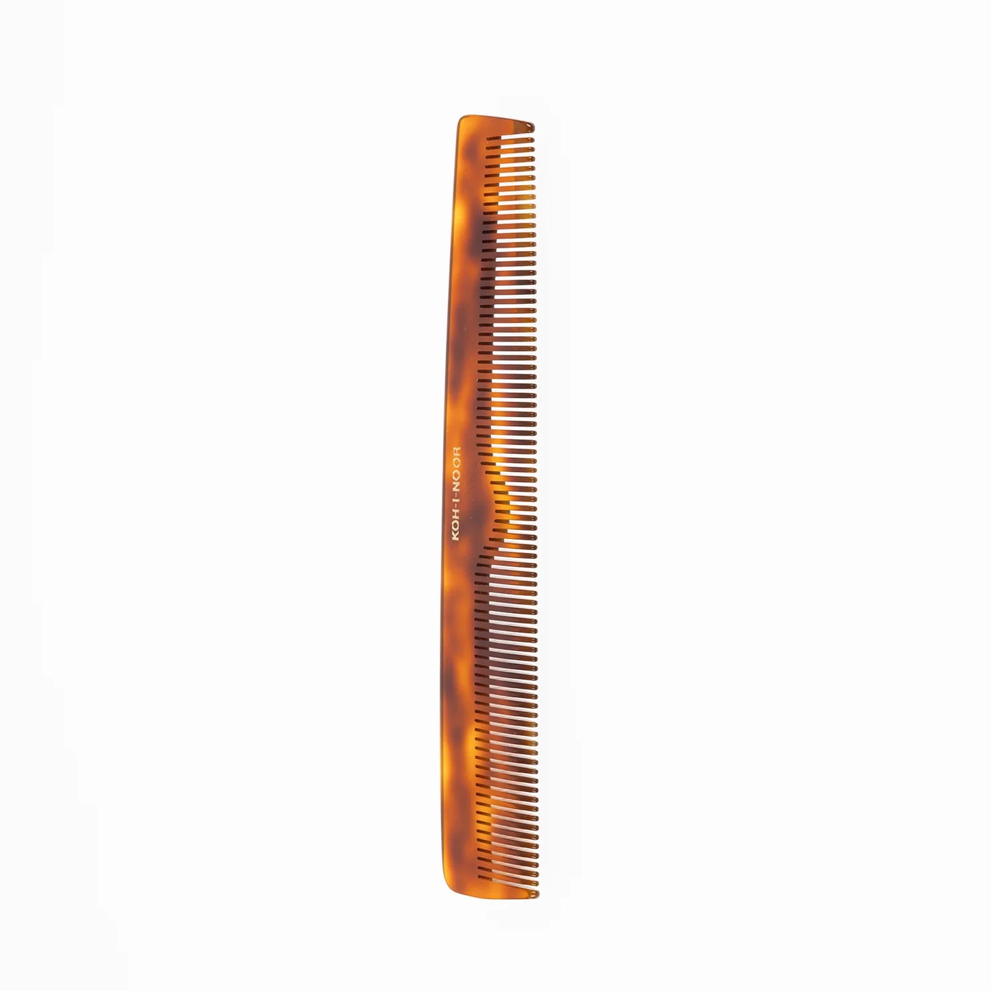 Tortoiseshell Wide and Close Spread Teeth Comb (18.5 x 3.5 cm)