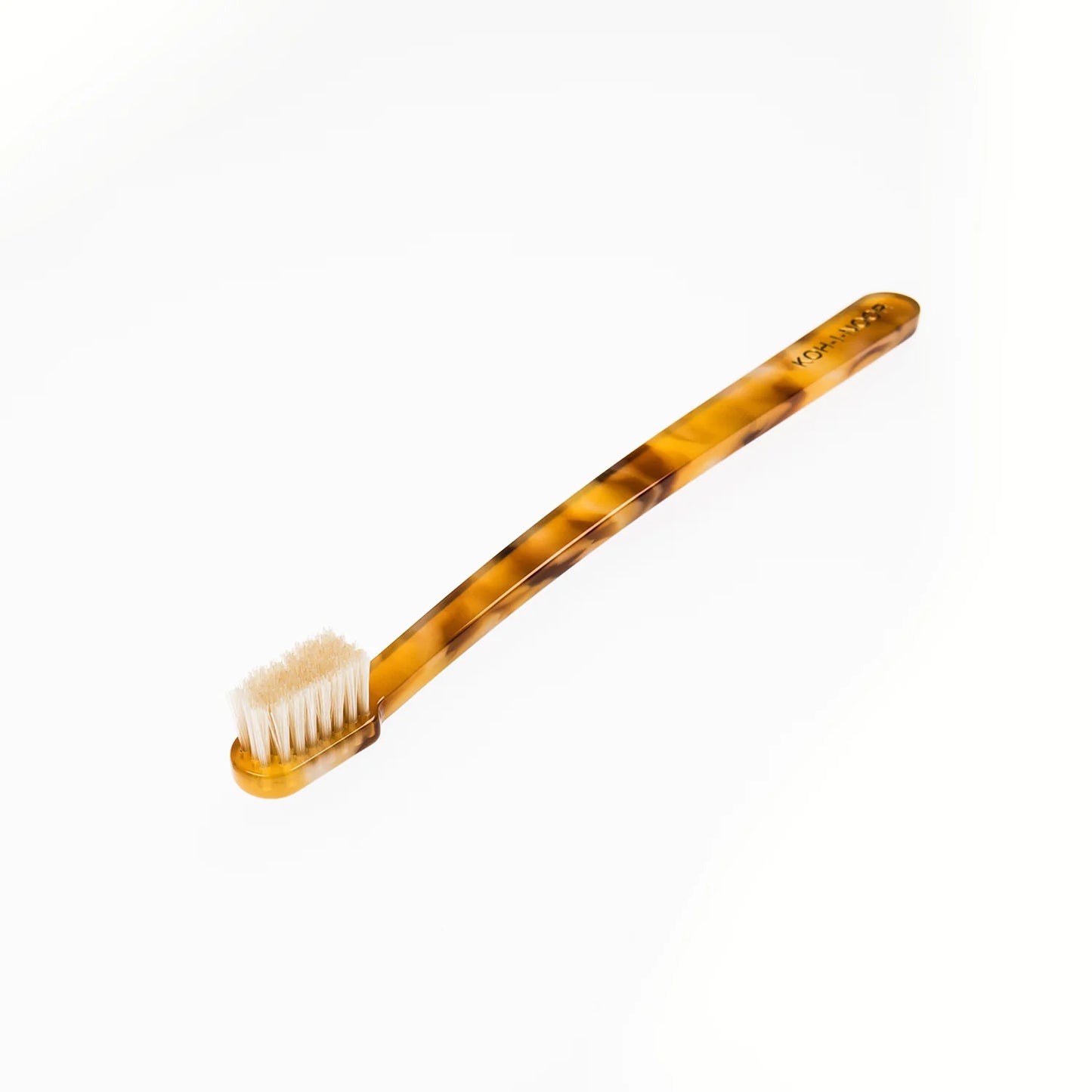 Coccola Tiny Head Toothbrush Medium Natural Bristles HONEY