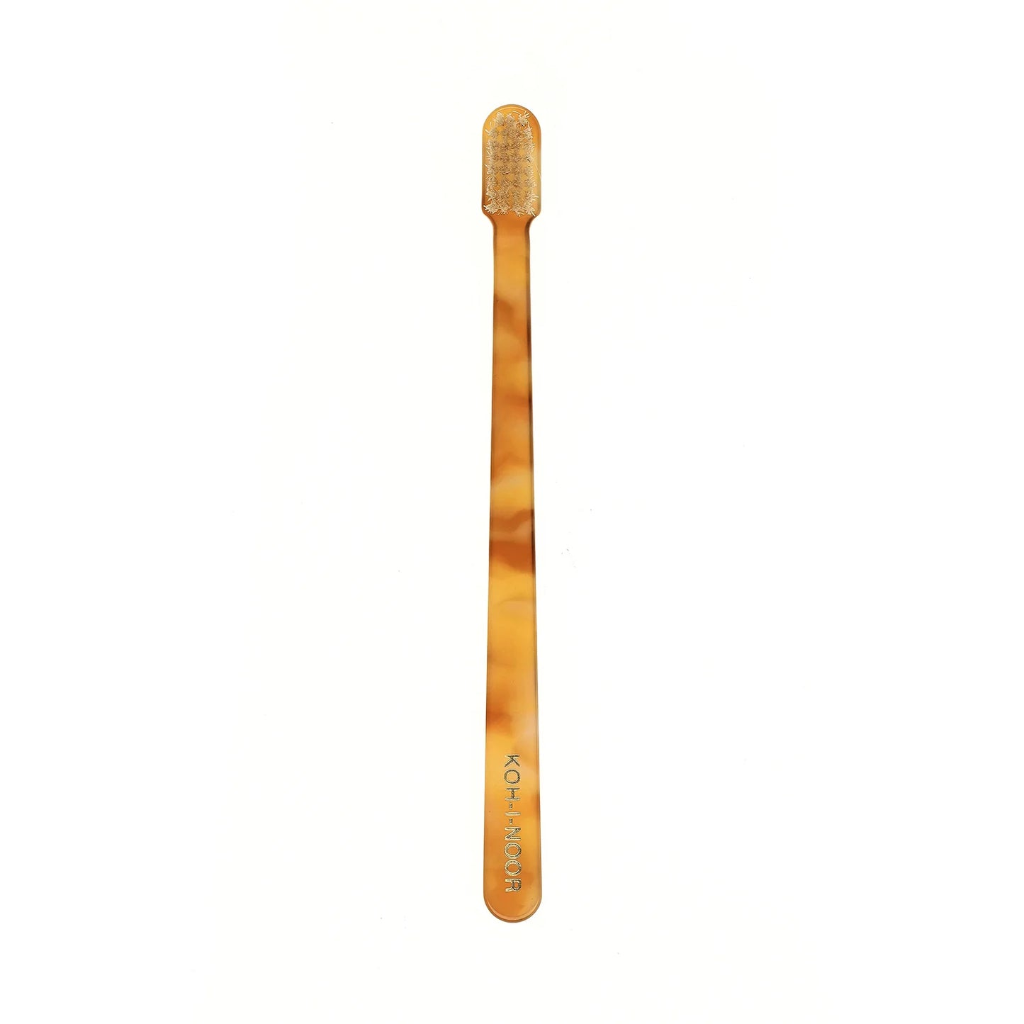 Coccola Tiny Head Toothbrush Medium Natural Bristles HONEY