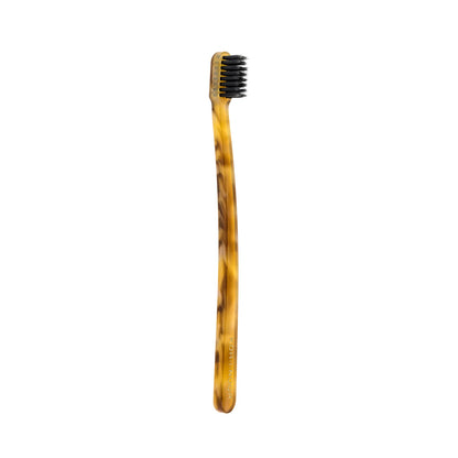 Coccola Tiny Head Toothbrush Soft Carbon Nylon Bristles HONEY