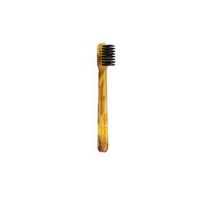 Travel Toothbrush with Synthetic Charcoal Bristles - Soft - Mini