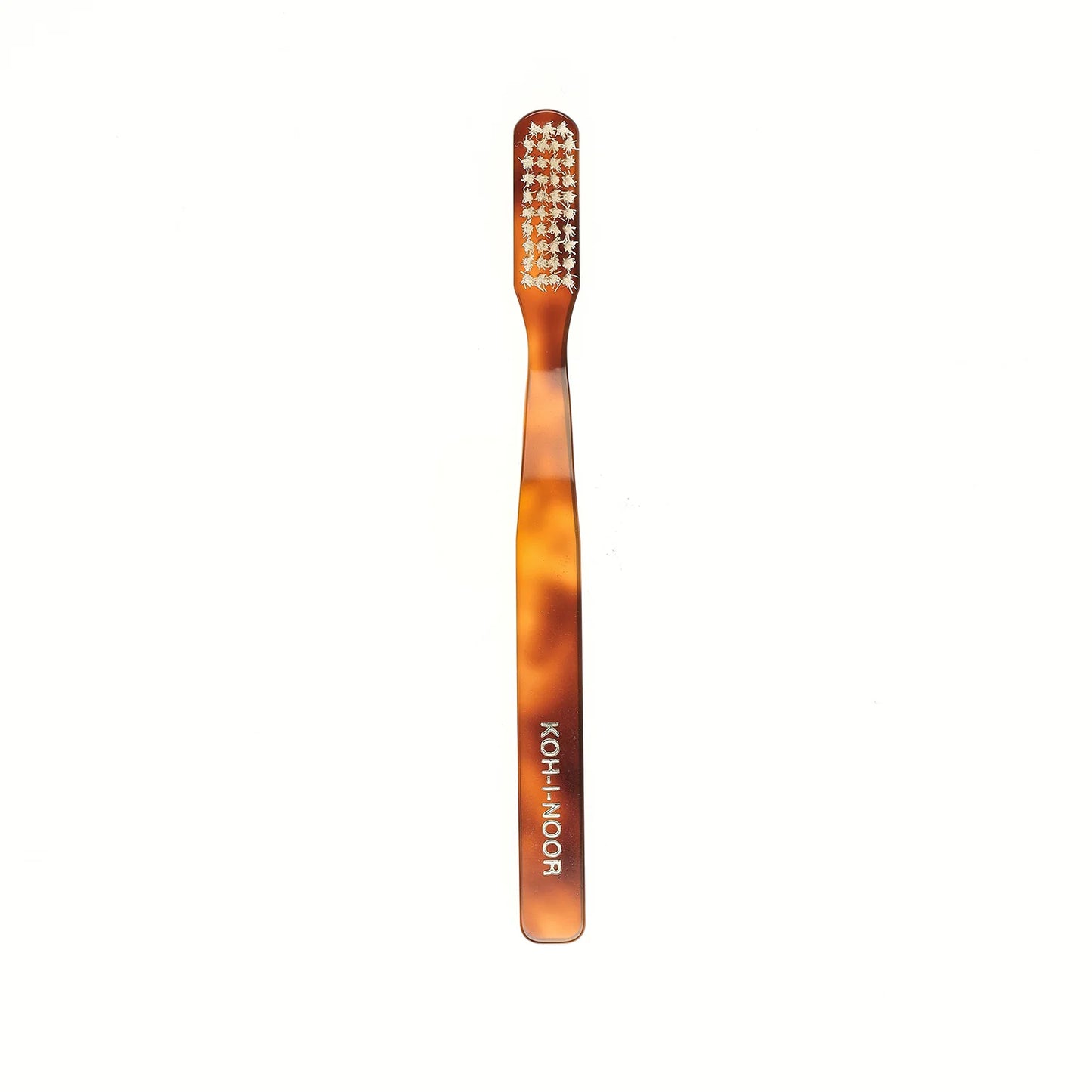 Tortoiseshell Toothbrush Soft Natural Bristles Big Head