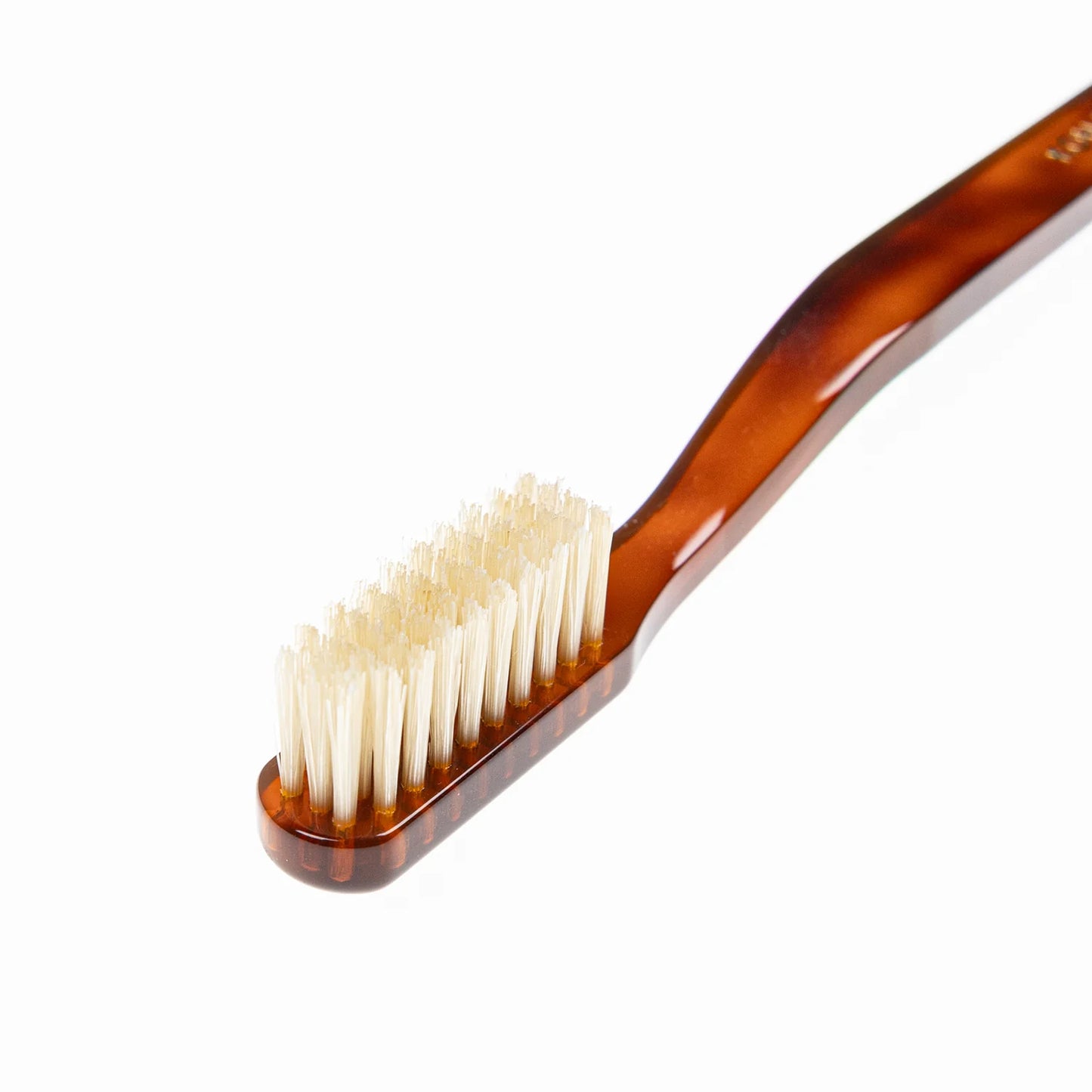 Tortoiseshell Toothbrush Medium Natural Bristles Big Head