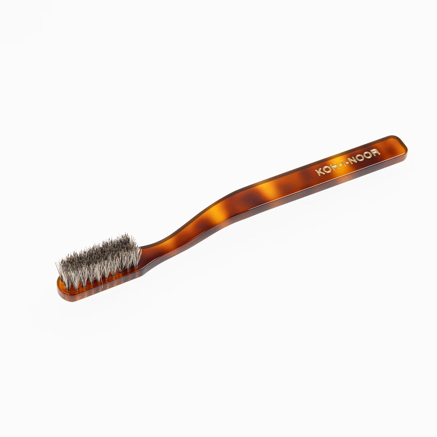 Tortoiseshell Toothbrush Extra Soft Natural Badger Bristles Big Head