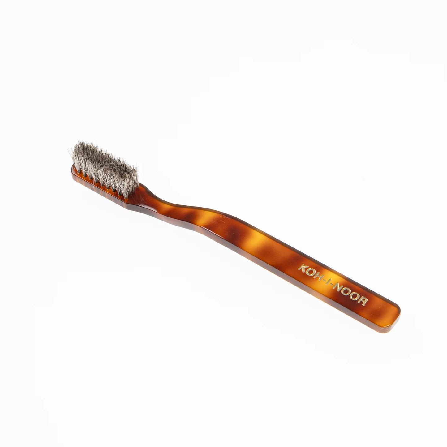 Tortoiseshell Toothbrush Extra Soft Natural Badger Bristles Big Head
