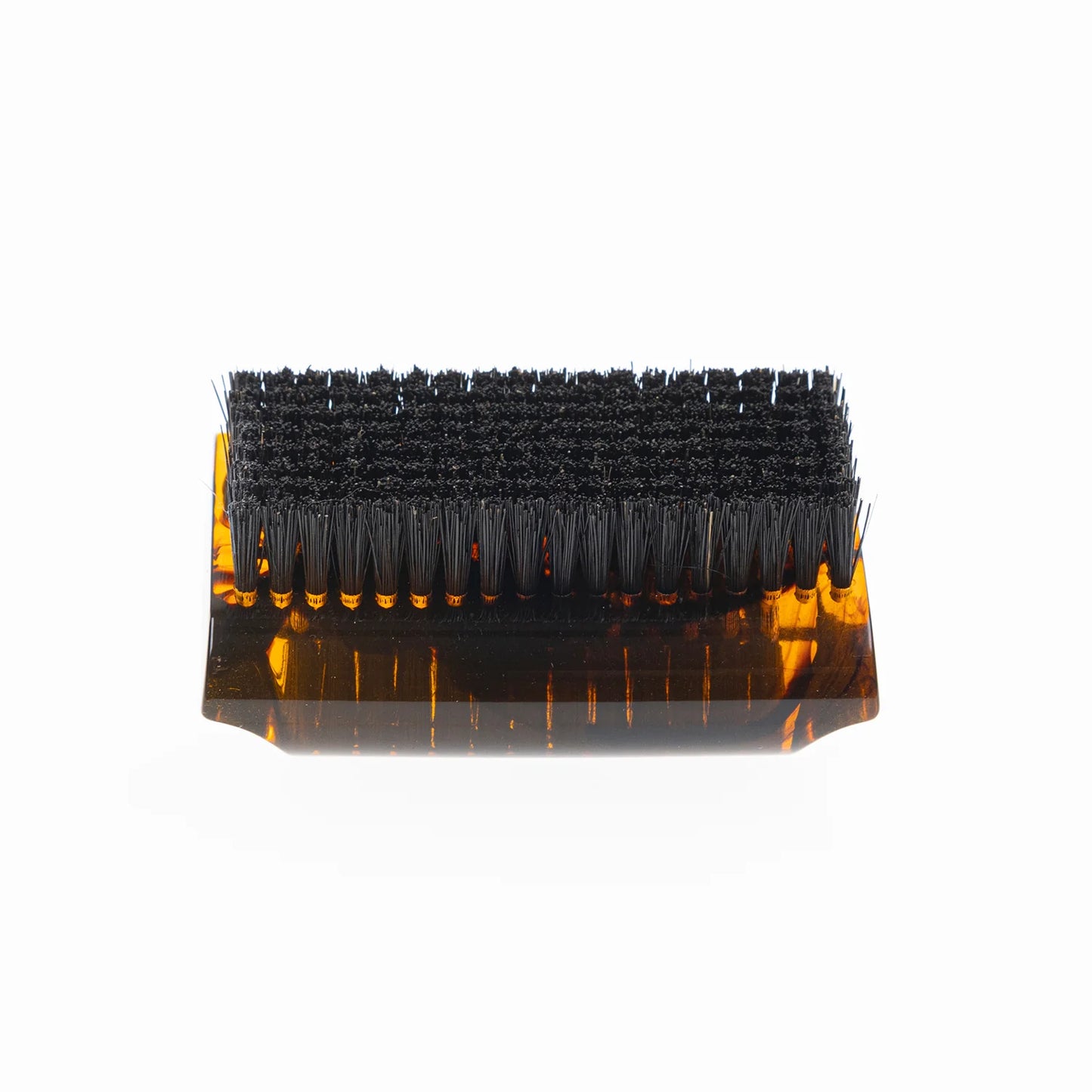 Tortoiseshell Double Nail Brush Boar Bristle
