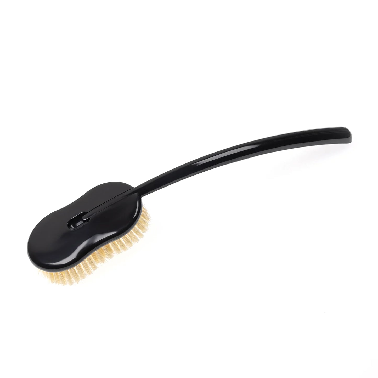 Professional Whitened Bristle Bath Brush Soft Natural BLACK