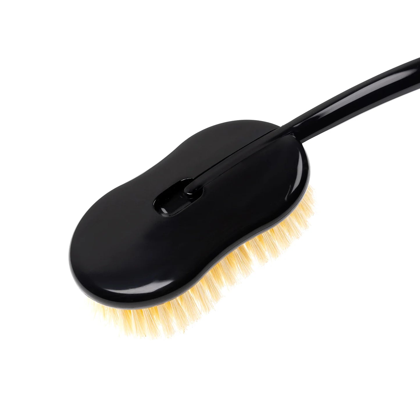 Professional Whitened Bristle Bath Brush Soft Natural BLACK