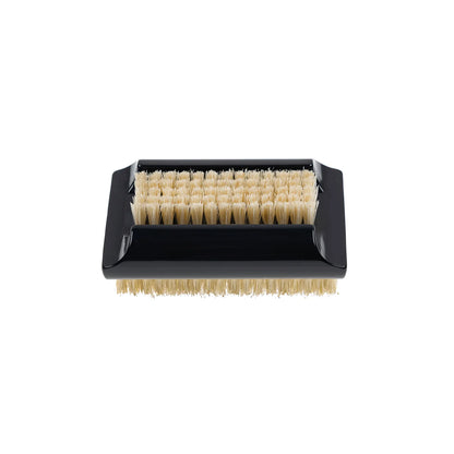 Professional Double Nail Brush Boar Bristle BLACK