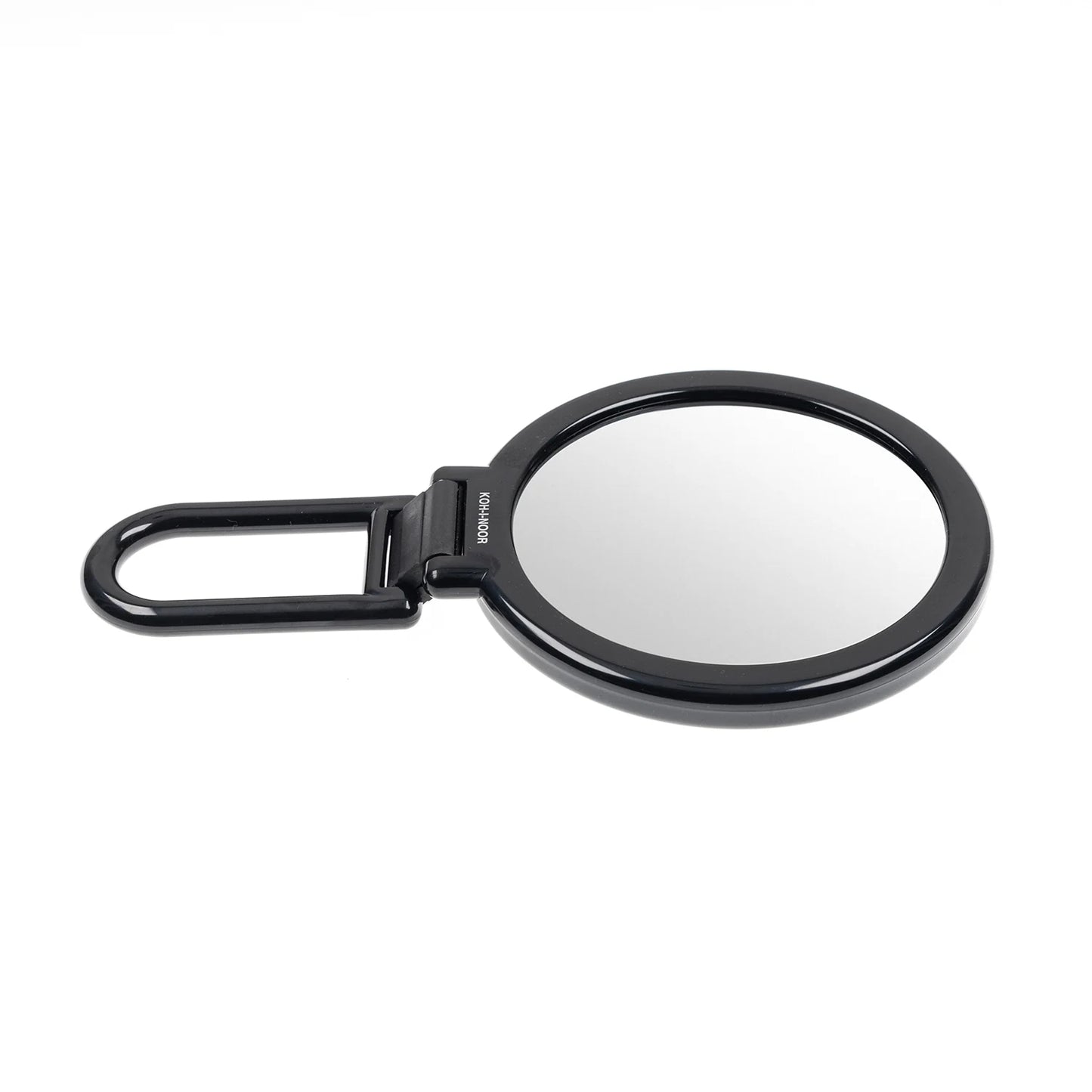 Double-Sided Mirror with Folding Handle x6 Magnification BLACK