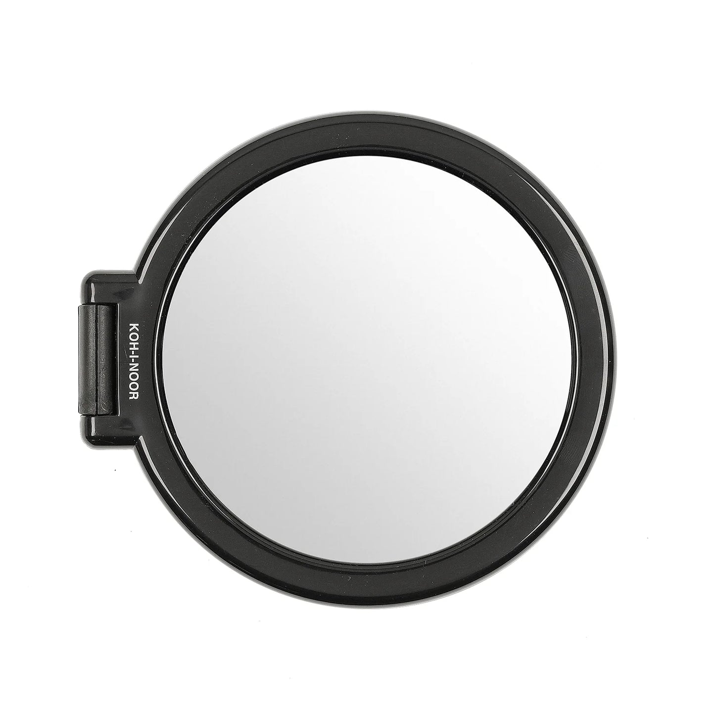 Double-Sided Mirror with Folding Handle x6 Magnification BLACK
